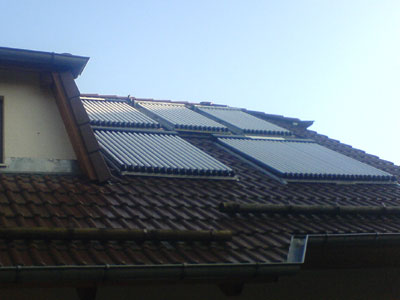 Dach im Winter 